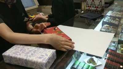 The art of Japanese gift wrapping