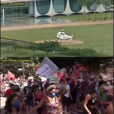 O @SamPancher fez um video comparando o tempo de cobertura da manifestação anti-governo e da manifestação pro-governo no maior jornal do Brasil e na maior emissora, no caso o Jornal Nacional da Rede Globo. O resultado me surpreendeu.