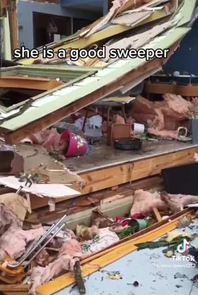 Mabel is on the loose taking her job very seriously.