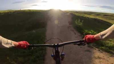 15 seconds of me wheezing my way over Erie's best jump