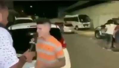 Se vocês verem um carro com a msm descrição que ele deu, liguem pra polícia bapo PepeS