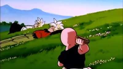 Found out where Krillin’s rock throw came from