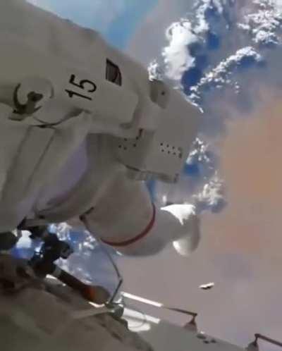 Nothing between yourself and Earth whilst traveling at 17,000 mph