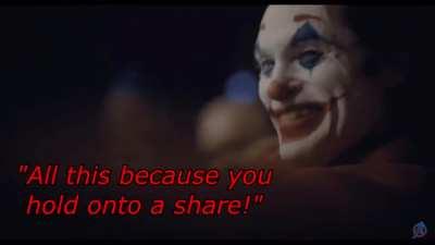 You Just Wanted To Take Our Money