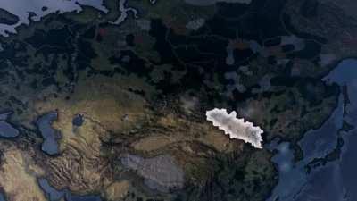 Hearts of Iron 4 but It's Playing Bad Apple