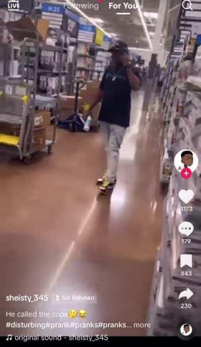 Idiots harass a Black man for a slavery prank and gets upset when 911 is called