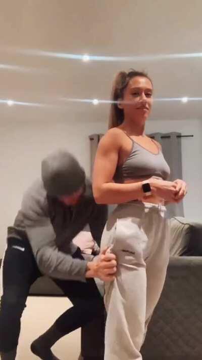 Pantsed on camera prank