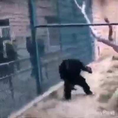 Not a funny video the comp event is real