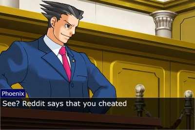 I made an argument with our friend about his fair play in objection.lol