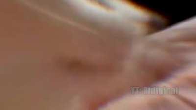 When you fighting the monster and the music hits