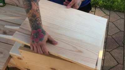 The full version of my super-practical picnic table