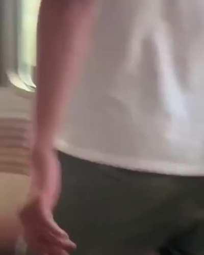 He forgot his phone on the train