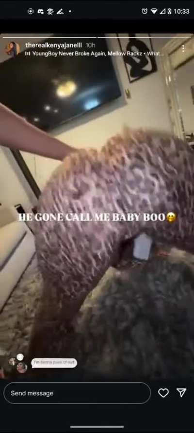Jaydayoungen sister Kenya Baby Boo challenge
