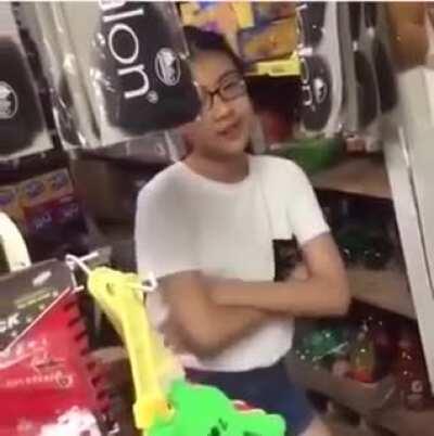 Threatening a child they will rape his sister and making him cry.