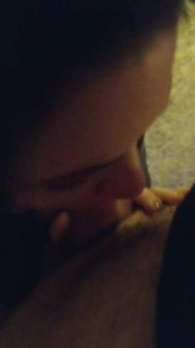 Throat fucking a married girl while her husband thinks shes at work!