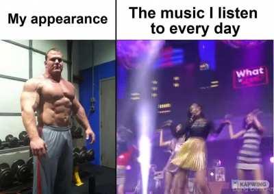 They don't know I'm blasting TWICE songs in my earbuds