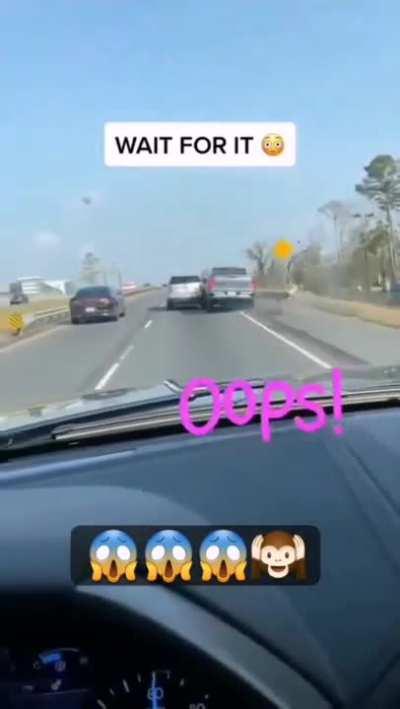 trying to overtake on the inside