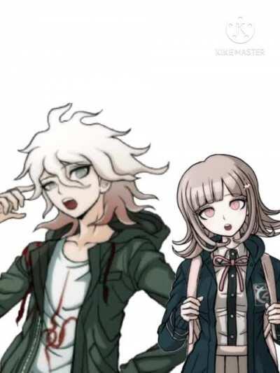 Nagito and Chiaki vibin