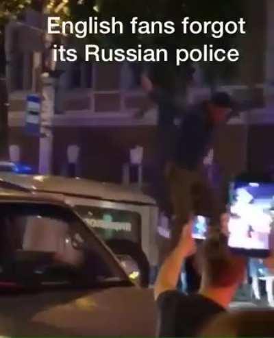 Russian police don't fuck around
