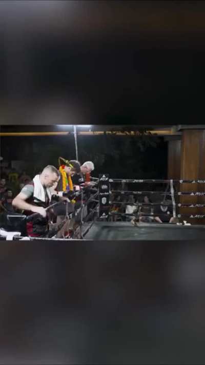 100% finish rate as a Pro Muay Thai fighter