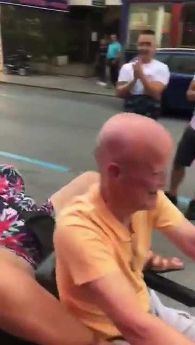 Brits travelling in style in Benidorm