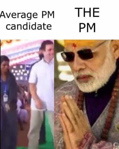 Average PM candidate opposition leader VS The PM