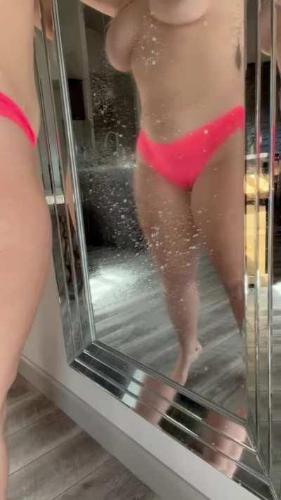 Warm weather means I can wear my house cleaning outfit with the windows open