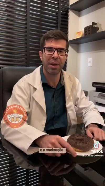 Cair de boca na rosquinha?