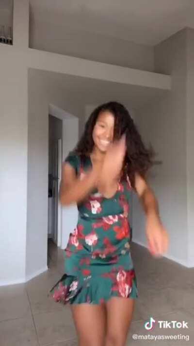 That dress is killer.