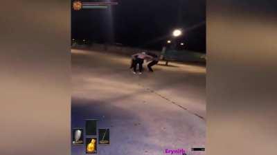 When you realize this is a boss fight