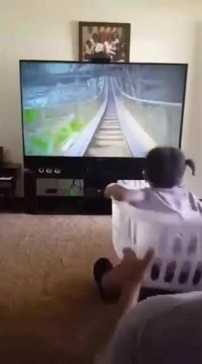 Virtual roller coaster
