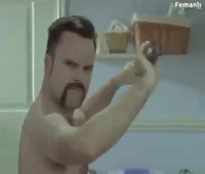 Average argentinian shaving