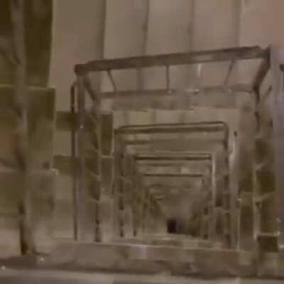 Wait till it Reache The Floor