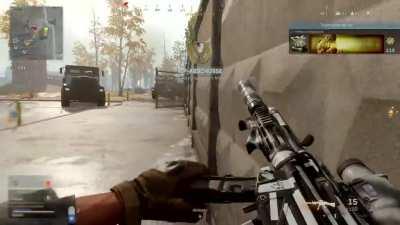 This dumpster just saved my life