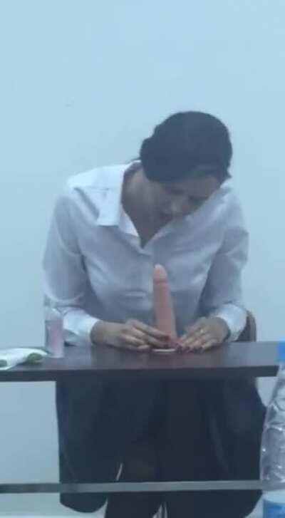 Comprehensive technique Demonstration at Russian Spy School on 'How to please an American Elected Official'