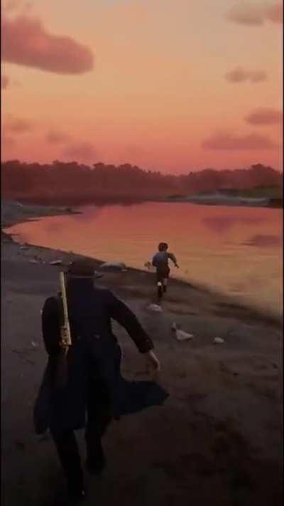 Ahh, yes, John finally being a good parent