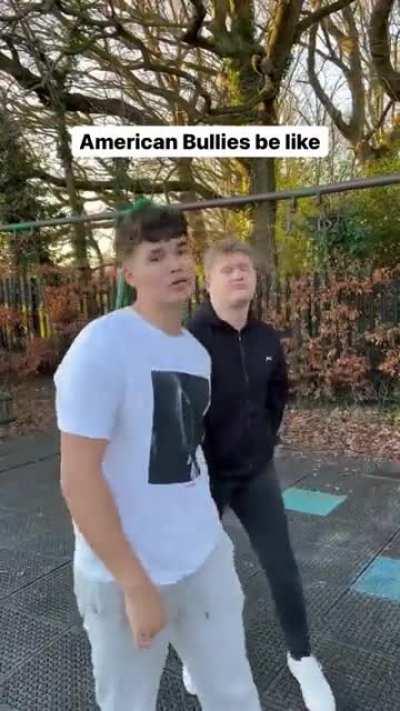 Just English guys being American dudes