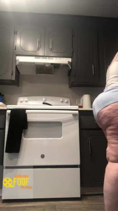 Jexkaa cooking for her husband when he returns from a hard day at work