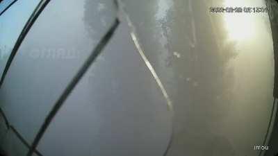 Video of the strike that hit a residential building in Mykolaiv this morning.