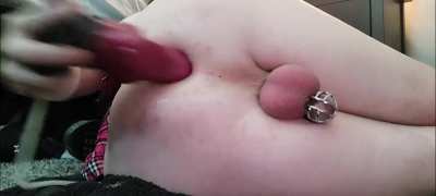 His knot is still a little too thick. I'll get there~