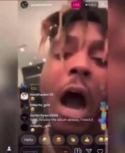 One of my favourite Juice WRLD freestyles