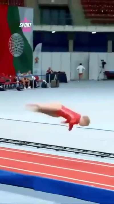 Sara &Oslash;rskov doing her thing...albeit a little slowly at first.