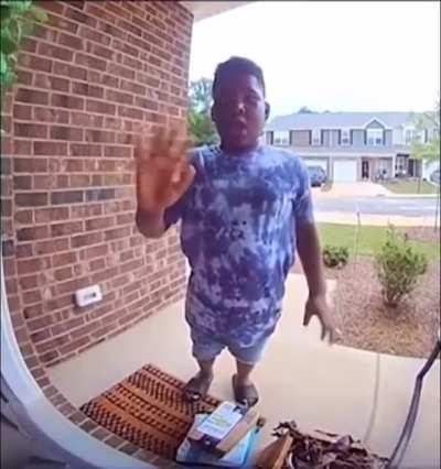 “I was just joking👋”