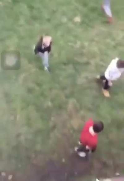 Girl freaking out after allegedly being caught cheating