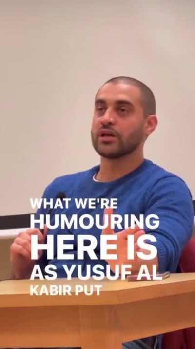 The entire argument for isn'trael's right to exist: