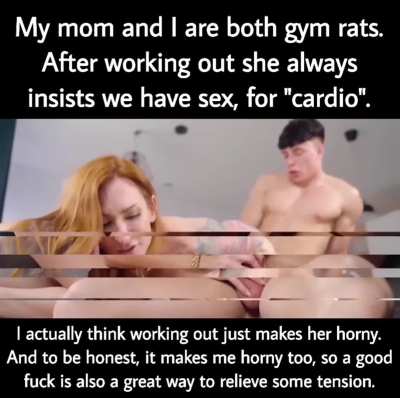 Gym practice with mommy