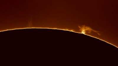 4Hr Timelapse of the Sun captured on June 16 2021