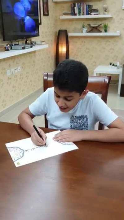 Beautiful ♥️Nashed for the child 🎤 Mohamed Zaher...