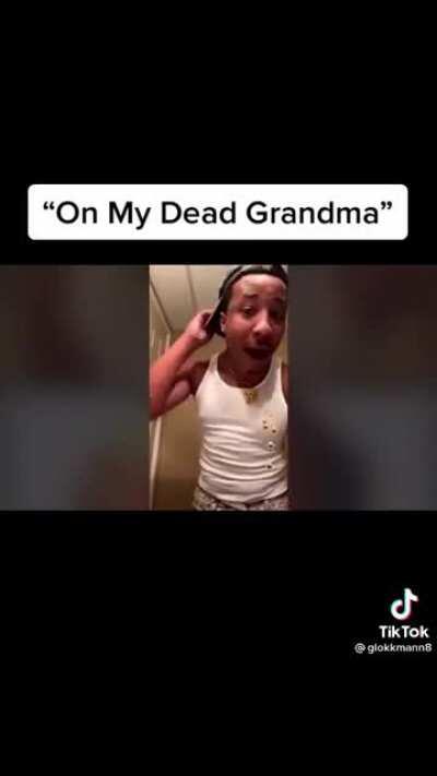nigga sound like he bout to cry thinking bout granny😓