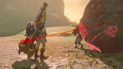 The way the Yiga weapon gets left behind